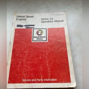 Detroit Diesel Engines Series 53 Operators Manual, 1973 Edition GM